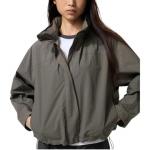 Ветровка женская Uniqlo воротник-стойка, 56 оливковый - фото