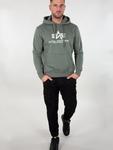 Толстовка ALPHA INDUSTRIES Basic, Green - фото 6