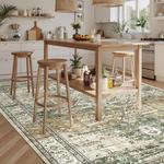 Ковёр Soalmost Washable для гостиной, 305х244 см, оливковый - фото 2