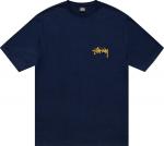 Футболка Stussy Landin Tee 'Navy', синий - фото
