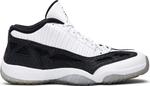 Кроссовки Air Jordan 11 Retro Low IE White Black, белый - фото