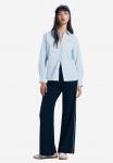 Блуза Springfield Button-down blouse, Light Blue - фото 2