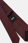 Шелковый галстук Boss, бордовый - фото 2