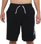 Nike Mens Sportswear HE Short FT Alumni, Black/White - фото