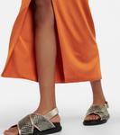 Платье миди из джерси Marni, Lobster - фото 5