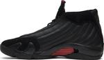 Кроссовки Air Jordan 14 Retro Last Shot 2005, черный - фото 3