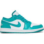 Кроссовки Wmns Air Jordan 1 Low New Emerald, зеленый - фото