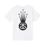 Футболка Stussy Crown Link Tee 'White', белый - фото 3
