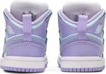 Кроссовки Air Jordan 1 Mid TD Purple Pulse, фиолетовый - фото 6