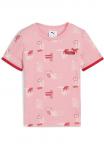Футболка Puma Print T-shirt, Pinkscape/Pink - фото 5