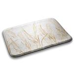 Коврик для ванной Tulup Pflanzen, 90x1x90 см, желтый - фото