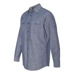 Рубашка с длинным рукавом из шамбре Burnside - фото 2