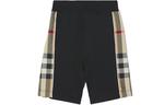 Детские шорты Burberry, цвет Black - фото