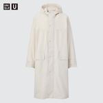 Пальто-тренч унисекс Uniqlo, 30 кремовый - фото