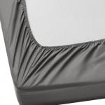 Простыня Ikea Ullvide, 180х200, серый - фото 6