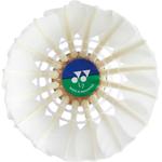 Воланы PSC 900 мячи для бадминтона средние 6 штук белые PERFLY, белый - фото 7