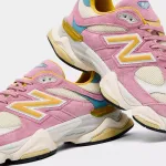 Кроссовки New Balance 9060 'Pink Suede', розовый - фото 3