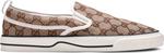 Кроссовки Gucci Tennis 1977 Slip-On Beige Ebony, бежевый - фото 2