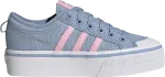 Кроссовки Adidas Wmns Nizza Platform 'Altered Blue Bliss Pink', синий - фото