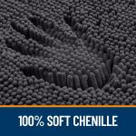 Коврик для ванной Olanly, 92х60 см, темно-серый - фото 4