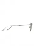 Солнцезащитные очки в прямоугольной оправе Matsuda, серебристый - фото 2