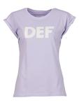 Футболка DEF, фиолетовый - фото