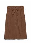 Юбка Vero Moda VMVILJA TAILLE , Tobacco Brown/Mottled Brown - фото 5