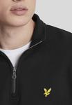 Толстовка LOOPBACK QUARTER ZIP Lyle & Scott, черный - фото 6