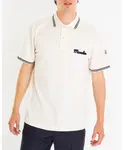 Поло с вышитым логотипом, белого цвета. Moncler, белый - фото 4