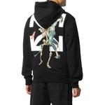 Толстовка OFF-WHITE Pascal Printing Hooded Pullover Men Black, черный - фото 3