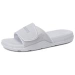 Шлепанцы унисекс серые Descente - фото 3