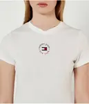 Футболка Slim fit Tommy Jeans, бежевый - фото 4