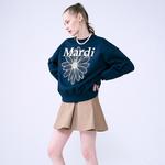 Свитшот Unisex MARDI MERCREDI, Отбеленный (Васильковый Синий) - фото 7