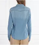 Джинсовая рубашка Slim fit Guess Jeans, синий - фото 4