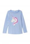 Топ s.Oliver Long sleeved top, Hellblau/Light Blue - фото 3