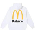 Худи Palace x McDonalds Logo Hoodie, White - фото 2