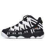 Кроссовки spaghetti mid black/white Fila, черный - фото