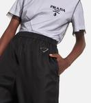 Нейлоновые спортивные брюки Prada, Nero - фото 4