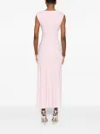 Платье миди с драпировкой Acacia Simkhai, розовый - фото 4