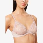 Бюстгальтер Wacoal Cateline на косточках с кружевом, синий - фото 4