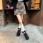 MIS. DANNY Снежные ботинки Women's Black/Beige - фото 11