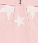 Джинсовое платье с принтом Stella McCartney Kids, розовый - фото 2