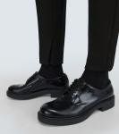 Габардиновые узкие брюки Prada, черный - фото 6