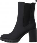 Ботинки Veronica Beard Riley Booties, цвет Black Leather - фото 4