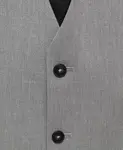 Мужской жилет Paris Super Slim-Fit Mango, серый - фото 6