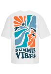 Футболка с принтом SUMMER VIBES Spitzbub, белый - фото 2