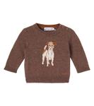 Детский кашемировый свитер с интарсией Almire Bonpoint, Upb Cafe - фото