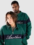 Свитер Another Cotton Lab Another Half Half-Zip Sweater, green - фото 3