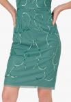 Платье Adrianna Papell BEAD MESH SHEATH , Green Slate/Green - фото 4