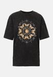 Футболка Even&Odd Print T-shirt, Acid Black/Black - фото 4